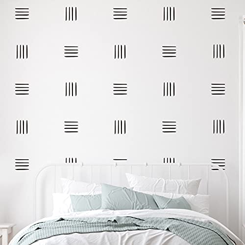 Zonon 240 Pcs Black Line Vinilos Decorativos Modernos Boho miniatura 3