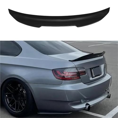 Becquet de coffre E92 E93 résolvant le manque d'appui arrière style PSM noir - 2