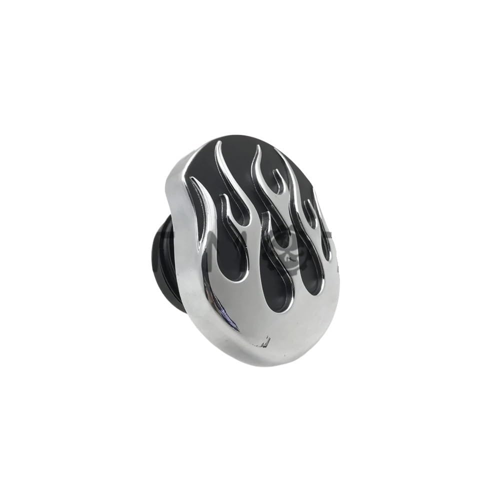Moto Tapón Depósito Combustible Tapa del Tanque de Combustible de Gasolina con Forma de Calavera para Motocicleta para Ha&rley para Da&vidson 1992-Up Sportster 1994-Up