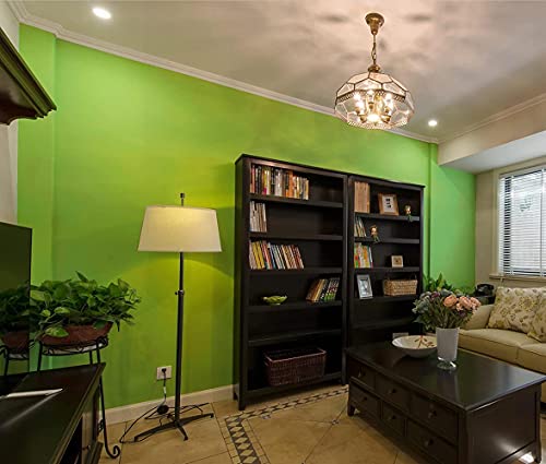 Image of HOME13 Green Matte (24 x 360 in) Self Adhesive Contact Paper Vinyl Wallpaper Wall Cabinets Decorations Waterproof Paper