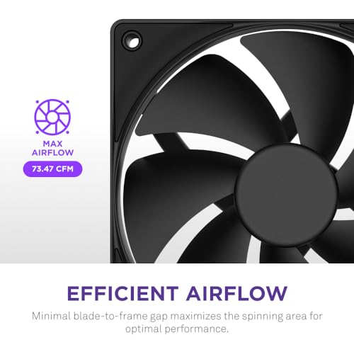 Image of F140P - 140mm Static Pressure Fans - Single - Black