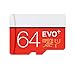 Price comparison product image Memory Card, Microsdhc Memory Card 128GB 64GB 32GB 16GB 8GB 100Mb/S Class10 U3 U1 SDXC Grade EVO+ Micro SD Card Memory Card TF Flash Card,128GB