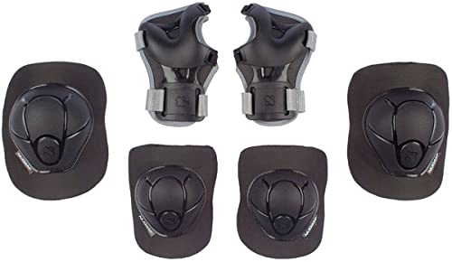 Nijdam Neo Nero Skate Protector Set Black/Grey S
