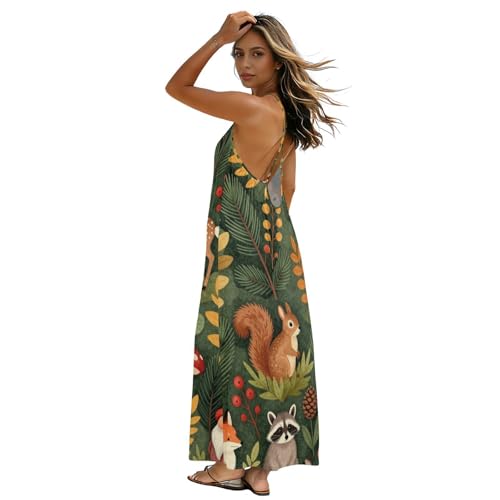 Robe caraco longue et fluide sans manches pour rester fraîche et élégante au soleil