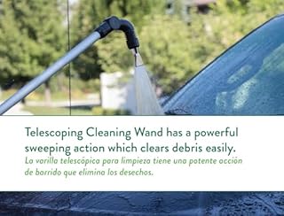 Orbit 58543 Telescoping Gutter Cleaning Wand with Ratcheting Head