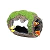 Betta Fish Tank Accessories Decorations, Resin Small Fish Cave Aquarium, Fish Cave Hide Tank Decorations (3.35 * 2.57 * 2.76 in)