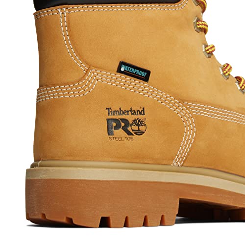 Image of Timberland PRO Women's Direct Attach 6 Inch Steel Safety Toe Insulated Waterproof Industrial Work Boot