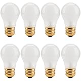 GRONGU 02.30.265.00 40 Watt Light Bulb Compatible with Hatco Heat Lamp Bulb, 120V E26 Oven Light Bulb 40W High Temp, 8 Packs
