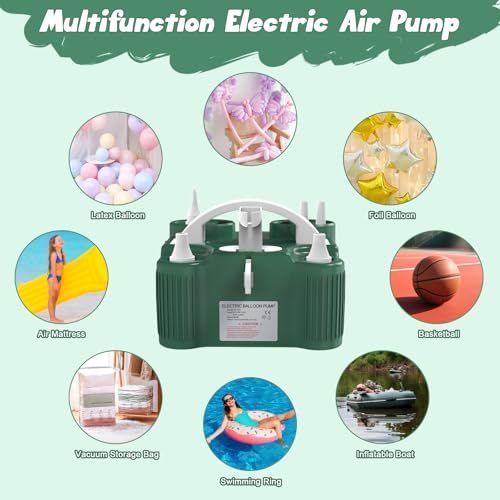 Image of chamvis Balloon Pump Electric, Balloon Air Pump Inflate Pump for Balloons: Blower Machine for Fast and Easy Filling Balloons