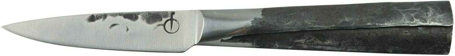 Forged Intense Schälmesser 9cm, handgefertigt, in Holzkiste