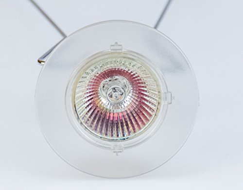 Preisvergleich Produktbild Saturno Strahler für Seilsystem 12V Kursstab für Halogenlampe 12V Seilstrahler Seilspot für MR16