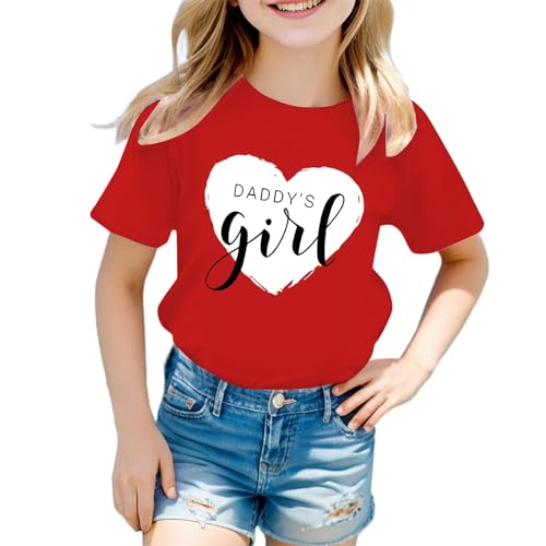Camiseta Niños Niñas Manga Corta Estampados Camisetas Cuello Redondo Cómoda Suelto Suave Tops Adolescente Camisa Blusa T-Shirt Basic Moda tee Casual Shirt Verano