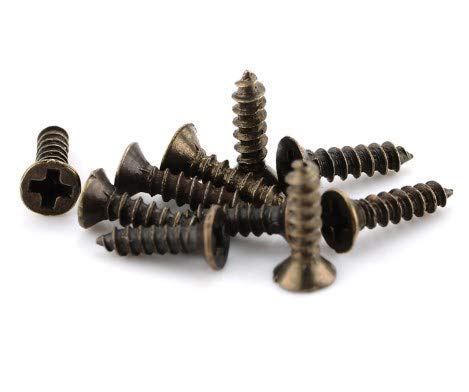 Hawk Eye Rust Proof Phillip Head Self Tapping Screws 2mm Diameter for Small Handmade Jewelry box And Furniture, Projects and DIY -500 pcs (Size M8x2 mm) (BRONZE) (B08XNGCB17) Amazon Price History, Amazon Price Tracker