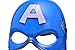 REINDEAR Comics Costume Superhero LED Light Eye Mask (Captain America #2)