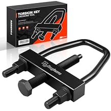Torsion Key Unloading Tool, torsion bar key adjuster Bar Suspensions Installation Removal Tool Leveling Decompress Tool Compatible with Dodge Ford Chevrolet Chevy GMC GM HD Trucks SUVs, Black