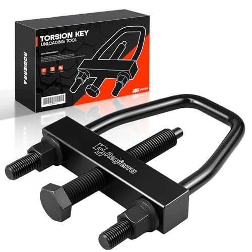 Torsion Key Unloading Tool, torsion bar key adjuster Bar Suspensions Installation Removal Tool Leveling Decompress Tool Compatible with Dodge Ford Chevrolet Chevy GMC GM HD Trucks SUVs, Black