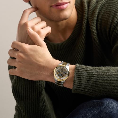 Image of Fossil Men's Watch, Townsman Automatic Stainless Steel Watch for Men