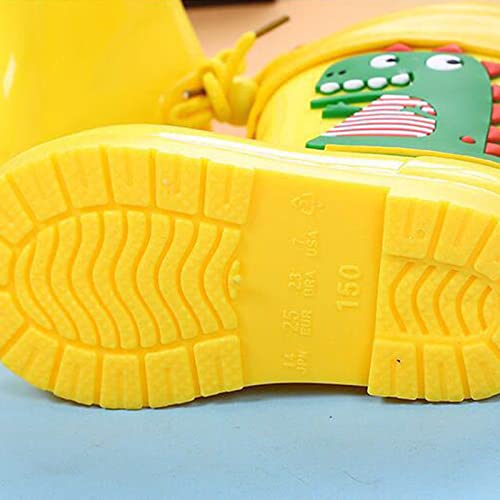 Toddler Kids Children Rain Boots Boys Girls Cartoon Animals Waterproof Shoes Non Slip Rubber Toddler Snow Boot4