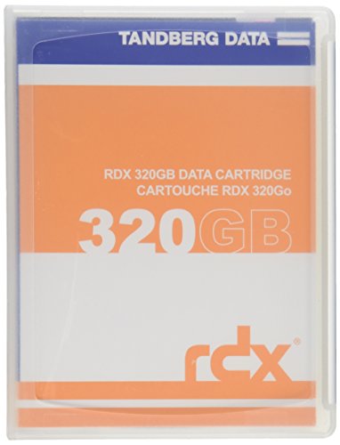 TANDBERG DATA RDX 320GB Cartucho de Cinta - Cinta Virgen (Cartucho de Cinta, 10 año(s), 15 ms, Negro, 500000 h, Windows 2000/ XP/ 2003 Server /2008 Server/Vista, Linux, Mac OSX)