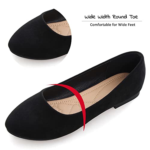 Image of SAILING LU Casual Shoes for Women Dressy Ballet Flats | Comfort Fit, Work Shoes,Casual for Women, Slip-Ons Loafers