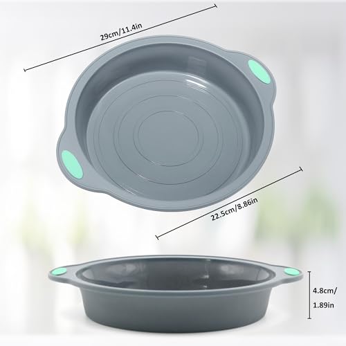 To Encounter 9 Inch Silicone Round Cake Pans thumb #1