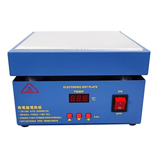 TECHTONGDA Electronic Hot Plate Preheat Preheating Station 110V 800W 20020020mm