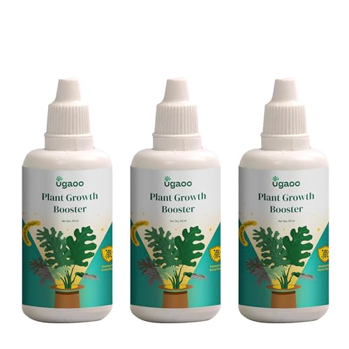 Image of UGAOO Plant Booster for Speed Growth Combo Pack (3 x 50 ml) | Plant Growth Booster Liquid & Organic Plant Booster Liquid Fertilizer | Liquid Fertilizer for Indoor Plants Home Garden & Flower Plants
