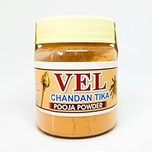 Chandan Tikka Puja - chandan tikka powder - sandanam podi - chandan tika original - 40g for pooja - ISO CERTIFIED - SINDINGA9
