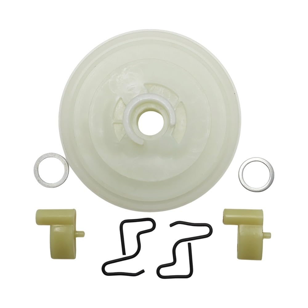 Kit de polea de trinquete de Arranque Compatible con Motosierra 026 MS260 024 MS240, Pieza de Repuesto 1125 195 0401 1118 195 3500 1125 195 7200