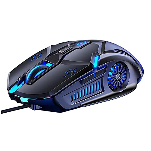 6D Colorful Gaming Mouse Wired 3200 Dpi Pc Gaming Mice Wired...