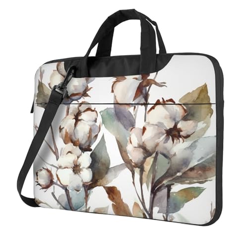 Sacoche ordinateur fleurs vintage pour le bureau et les cours de 13 à 15.6"民间