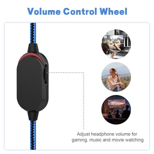 Cable Auxiliar Jack 3.5mm Compatible Alienware 2 m Azul miniatura 4