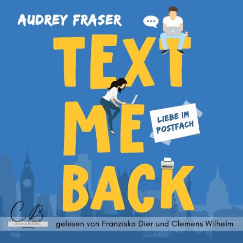 Diseño de la portada del título Text me back