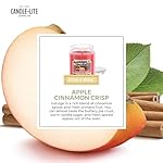 Candle-lite Fall Scented Candles, Apple Cinnamon Crisp, 18 oz Jar, Proudly Poured in The USA, Aromatherapy Candle, Single-Wick with 110 Hours of Burn Time, Perfect for Creating an Inviting Ambiance - Image 5