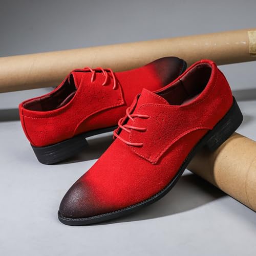 Men's Casual Oxford Business Dress Shoes: Leather Slip - on Loafers for Walking, Driving & Office, Comfortable, Breathable & Stylish2