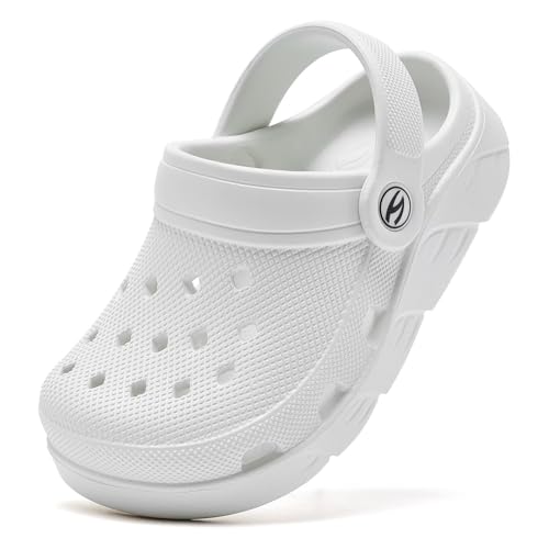 HOBIBEAR Kids Garden Clogs Toddler Sandals for Boys Girls Slipper Beach Water Shoes Slip on (Toddler/Little/Big Kids)