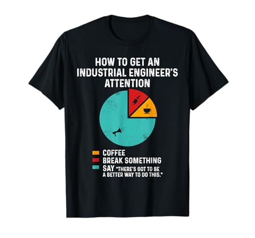 Ingeniero Industrial Atención Divertidos Regalos de Ingeniería Camiseta