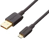 AmazonBasics USB 2.0 A-Male to Micro B Cable - 3 Feet - 3 Pack
