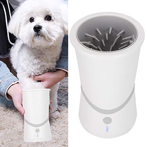 Lavadora de pés elétrica para animais de estimação, limpeza fácil, lavadora de garras de silicone pa