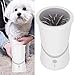 Glomora Dog Foot Cleaner, Pet Automatic Electric Foot Washer Feet Cleaning Cup USB Rechargeable Silicone Washer