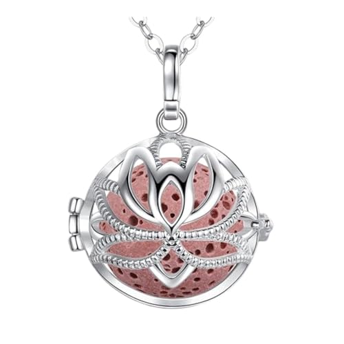 Essence Pendant with Lava Stone Diffuser - Lotus