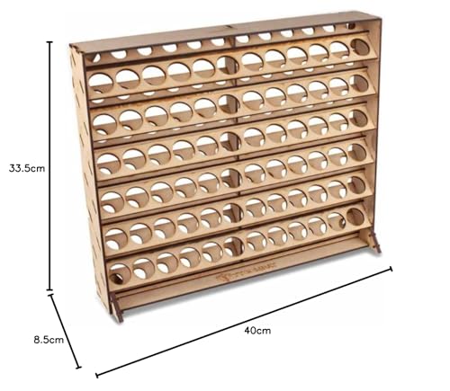 TTCombat & Vallejo Paint Rack 72