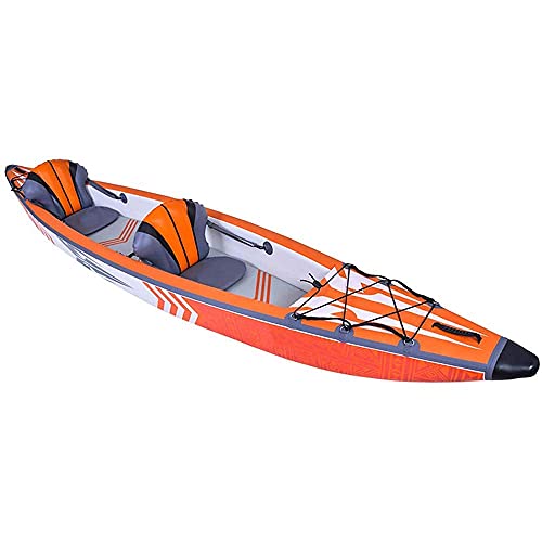 VidaXL Aufblasbares Kajak – 375 Oder 424 Cm, PVC-Polyester, Inkl. Pumpe, Paddel, Sitz & Reparaturset VidaXL Aufblasbares Kajak – 375 Oder 424 Cm, PVC-Polyester, Inkl. Pumpe, Paddel, Sitz & Reparaturset