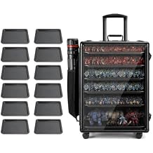 1.2X-Large Miniature Carrying Case Bundle with 12 Metal Trays Total