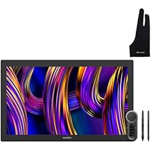HUION KAMVAS Pro 27 144Hz 4K UHD Drawing Tablet with Screen, PenTech 4.0 Stylus, Canvas Glass 3.0 Graphic Tablet 98% Adobe RGB Multi-Touch Drawing Monitor with Keydial Remote Palm Rejection Glove