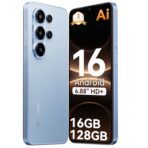 �ySIM�t���[�E�Z�K�F�؍ρzBlackview Wave10C �X�}�z ���{�� Android 16���ځbGemini AI�Ή��b16GB RAM+128GB ROM/1TB�g���b6.88�C���`���ʃX�}�z�b5000mAh�������o�b�e���[�b13MP+32M
