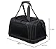 TRIXIE Airline Tasche Plane, Flugzeug Reisetasche Für Hunde, 28 × 25 × 44 cm, Schwarz - 28904