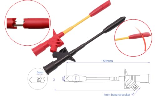Image of Test Lead Set,4mm Banana Plug (TH-9-KIT)