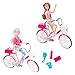 Lauren Fashion Doll Bicycle Toy with Accessories - Teen Doll