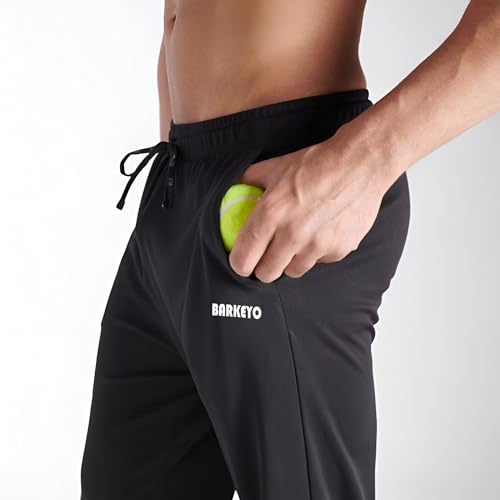 Image of BARKEYO Men's Regular fit Track Pants Sweatproof & Quickdry Technology